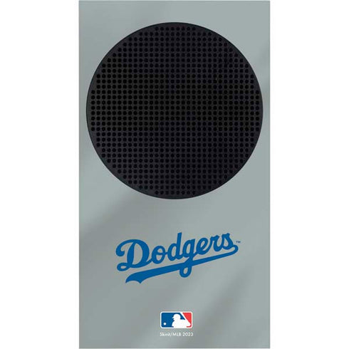 MLB Los Angeles Dodgers Road Jersey Xbox Series S Console Skin
